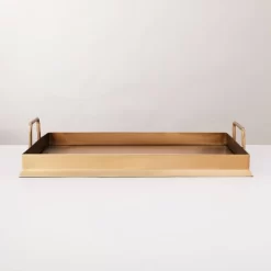 Beveled 12" X 16" Metal Decor Tray Brass Finish - Hearth & Hand™ With Magnolia 6 Beveled 12" X 16" Metal Decor Tray Brass Finish - Hearth & Hand™ With Magnolia -Safavieh Store GUEST 0177d8ce 9424 4664 b8dd f21995de949a