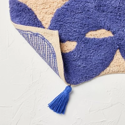 Concentric Wave Blue Bath Rug Blue - Opalhouse™ Designed With Jungalow™ 4 Concentric Wave Blue Bath Rug Blue - Opalhouse™ Designed With Jungalow™ - Image 2