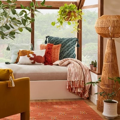 Space Dyed Woven Throw Blanket With Tassels - Opalhouse™ Designed With Jungalow™ 3 Space Dyed Woven Throw Blanket With Tassels - Opalhouse™ Designed With Jungalow™