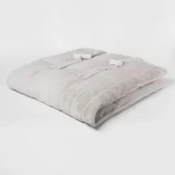 Luxe Channel Faux Fur Lounge Pillow Light Gray - Threshold™ -Safavieh Store GUEST 04013c84 0762 4150 9cf0 fdad9b123ea2