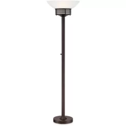 Possini Euro Design Light Blaster Modern Torchiere Floor Lamp 72 1/2" Tall Warm Bronze LED White Frosted Glass Bowl Shade For Living Room Bedroom Home 14 Possini Euro Design Light Blaster Modern Torchiere Floor Lamp 72 1/2" Tall Warm Bronze LED White Frosted Glass Bowl Shade For Living Room Bedroom Home -Safavieh Store GUEST 044fa56b bd09 4af5 a6cf 06424a08986e