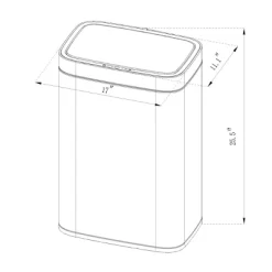 Motion Wastebasket With Liner - Brightroom™ 7 Motion Wastebasket With Liner - Brightroom™ -Safavieh Store GUEST 0e7e13e3 1c51 4968 9797 f05398706d76