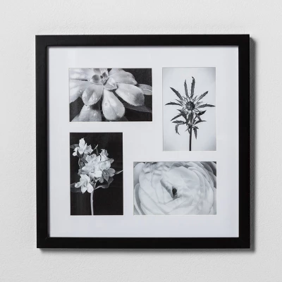 Thin Collage Frame Holds Four 4" X 6" Photos Black - Room Essentials™ 6 Thin Collage Frame Holds Four 4" X 6" Photos Black - Room Essentials™ - Image 4