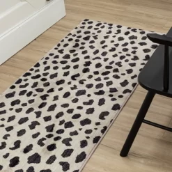 Daffodil Leopard Print Woven Rug - Threshold™ -Safavieh Store GUEST 0efea80e 333d 4d53 ba99 3047838bb320