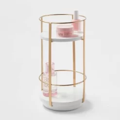 10" X 5.7" Round Metal Countertop Turntable Brass - Brightroom™ -Safavieh Store GUEST 0f7b8890 6df4 4606 9fa9 246d6098805b