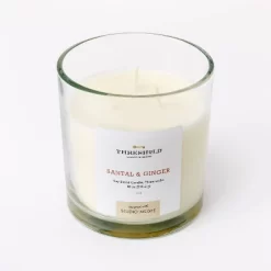 Clear Glass Santal & Ginger Candle White - Threshold™ Designed With Studio McGee 12 Clear Glass Santal & Ginger Candle White - Threshold™ Designed With Studio McGee -Safavieh Store GUEST 133d9fdf 67f9 454f bb07 36d647d7b08b