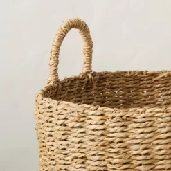 Large Twisted Seagrass Storage Basket - Hearth & Hand™ With Magnolia 7 Large Twisted Seagrass Storage Basket - Hearth & Hand™ With Magnolia -Safavieh Store GUEST 13ac1fab 4281 45dc 8aa0 433581076183