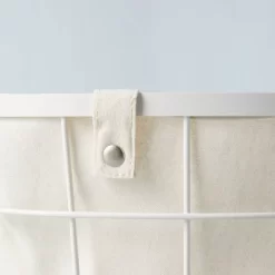 Wire & Fabric Laundry Hamper Sour Cream - Hearth & Hand™ With Magnolia 9 Wire & Fabric Laundry Hamper Sour Cream - Hearth & Hand™ With Magnolia -Safavieh Store GUEST 1670076e 4509 4175 a2e3 85ba24f3481e