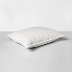 Microstripe Pillow Sham Cream/Gray - Hearth & Hand⢠With Magnolia