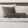 Bolster Jacquard Leopard Decorative Throw Pillow Black/Natural - Threshold™ -Safavieh Store GUEST 1fc9d06f 3aae 423d a4c9 27e92e3486c5