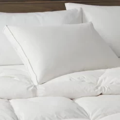 Down & Feather Blend Firm Bed Pillow - Thresholdâ˘