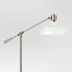 Crosby Bell Floor Lamp Brass With Glass Shade - Threshold™ -Safavieh Store GUEST 26149be8 59a3 4410 bac0 69bf4e1c57fc