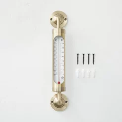 Brass Outdoor Weather Thermometer - Hearth & Hand™ With Magnolia 5 Brass Outdoor Weather Thermometer - Hearth & Hand™ With Magnolia -Safavieh Store GUEST 2760d3a8 8009 493d 83d7 4465e86f28e5