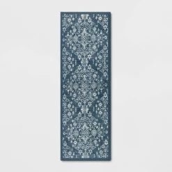 Vintage Print Comfort Rug Blue - Threshold™ -Safavieh Store GUEST 27cfa3a5 387a 437b a65c 003e7fadefea