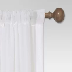 Curtain Rod Faux Wood - Threshold™
