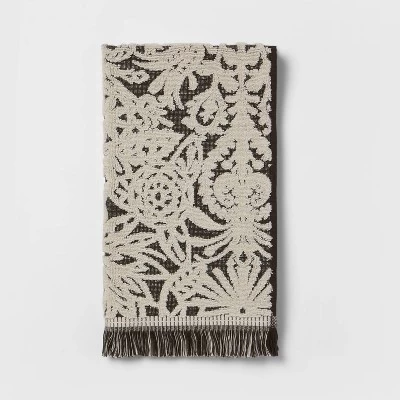 Allover Pattern Towels Black/White - Opalhouse 7 Allover Pattern Towels Black/White - Opalhouse - Image 5