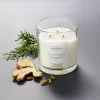 Clear Glass Santal & Ginger Candle White - Threshold™ Designed With Studio McGee -Safavieh Store GUEST 317bcb5d 3528 47d5 a99a 5c2e256c5707