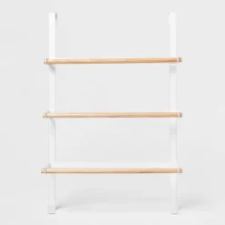Over The Door Tiered Towel Rack With Wood - Brightroom™ -Safavieh Store GUEST 360e721d 0eda 4a89 b7b6 be3d7c49e378