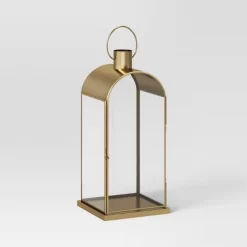 Metal Lantern Gold - Threshold™ 12 Metal Lantern Gold - Threshold™ -Safavieh Store GUEST 385b49cb baa9 4022 8af0 f09dff4f5610