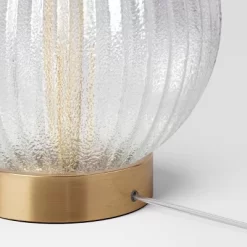 Small Ribbed Glass Lamp Base Clear - Threshold™ 9 Small Ribbed Glass Lamp Base Clear - Threshold™ -Safavieh Store GUEST 3afd392d 594c 4005 9b08 cc2e50aa3c8c