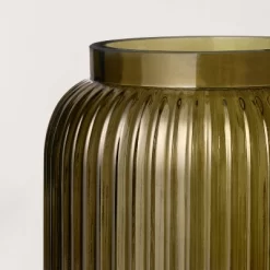 Ribbed Glass Jug Vase Dark Green - Hearth & Hand™ With Magnolia 9 Ribbed Glass Jug Vase Dark Green - Hearth & Hand™ With Magnolia -Safavieh Store GUEST 3b88faa0 254e 4d08 85ce bee525d3cdd2