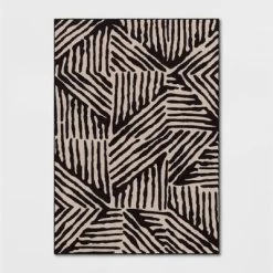 Abstract Lines Rug Black/Tan - Threshold™ 11 Abstract Lines Rug Black/Tan - Threshold™ -Safavieh Store GUEST 43f5ce06 5a0c 455c 8ca2 29507ec11d70