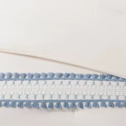 12pc Embroidered Fringe Stripe With Tassels Comforter & Sheet Bedding Set - Threshold™ -Safavieh Store GUEST 443f5997 1107 4e72 b1b1 7852d0cd6908