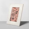 4" X 6" Embossed Ceramic Frame White - Opalhouse™ -Safavieh Store GUEST 47c68c43 ed5d 4c77 964f 5b19d4ff5aaa