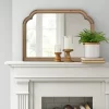 36" X 26" French Country Mantle Wood Mirror Natural - Threshold™ -Safavieh Store GUEST 4e87bb24 bf24 4e6a 8a30 c8b4a0959b21