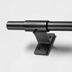 Steel Curtain Rod Matte Black - Hearth & Hand™ With Magnolia -Safavieh Store GUEST 50371ec3 6d96 46dd 84a0 9265d3342c16