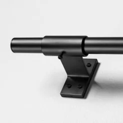 Steel Curtain Rod Matte Black - Hearth & Hand™ With Magnolia -Safavieh Store GUEST 516d66d5 ea02 445f b620 8fe825eac82e