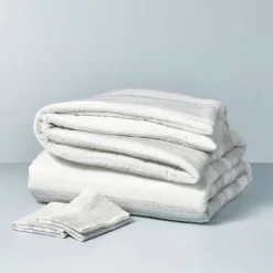 3pc Heathered Stripe Comforter Bedding Set - Hearth & Hand™ With Magnolia 6 3pc Heathered Stripe Comforter Bedding Set - Hearth & Hand™ With Magnolia -Safavieh Store GUEST 52132338 ab47 408d 926e eac3b29c5c2d