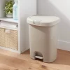 7gal Step Trash Can With Locking Lid Gray - Brightroom™ -Safavieh Store GUEST 57b4abb5 f346 4bc1 978d c287656542a0
