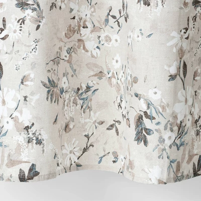 Neutral Floral Shower Curtain - Threshold™ 3 Neutral Floral Shower Curtain - Threshold™ - Image 2