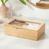9" X 6" Bamboo Accessory Box With Acrylic Lid - Brightroom™ -Safavieh Store GUEST 5ca7a93d a229 4899 a08e 3ea582ce4615