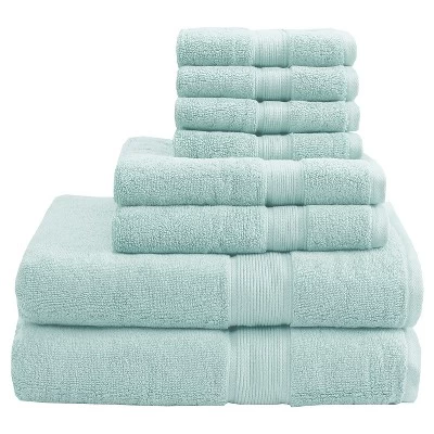 8pc Cotton Bath Towel Set 12 8pc Cotton Bath Towel Set - Image 10