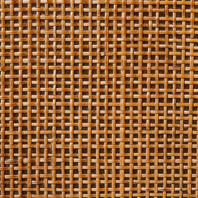 Wood & Cane Transitional Record Player Media Cabinet Brown - Hearth & Hand™ With Magnolia 8 Wood & Cane Transitional Record Player Media Cabinet Brown - Hearth & Hand™ With Magnolia - Image 6