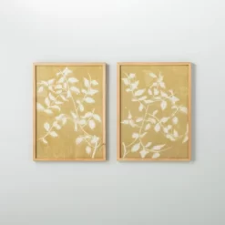 (Set Of 2) 18"x24" Honeysuckle Print Framed Wall Art - Hearth & Hand™ With Magnolia -Safavieh Store GUEST 6946c438 a696 4416 a7ad 5514a7d80865