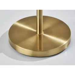 Nina Floor Lamp Antique Brass (Includes LED Light Bulb) - Adesso -Safavieh Store GUEST 6c07bfb4 bfc6 49f2 baed 8f0a89271010