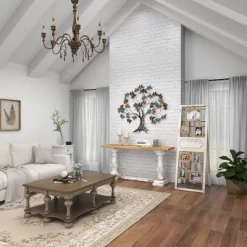 Wood 6 Slot Wall Photo Frame With Floor Stand Brown - Olivia & May 25 Wood 6 Slot Wall Photo Frame With Floor Stand Brown - Olivia & May -Safavieh Store GUEST 6f2678b7 fd0a 4d3f 9c54 ea2619ba7243