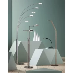 Possini Euro Design Magnum Modern Task Floor Lamp 61" Tall French Bronze Brown Metal LED Adjustable For Living Room Reading Bedroom Office House Home -Safavieh Store GUEST 72d397ae 1a9c 4173 95b1 b0ea60bbae47