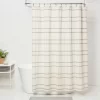 Woven Modern Plaid Shower Curtain Ivory - Threshold™ 1 Woven Modern Plaid Shower Curtain Ivory - Threshold™ -Safavieh Store GUEST 734842f1 4006 46d5 bad9 1f2a31d9cc4d