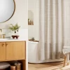 Stitched Grid Lines Woven Shower Curtain Light Brown/Cream - Hearth & Hand™ With Magnolia 2 Stitched Grid Lines Woven Shower Curtain Light Brown/Cream - Hearth & Hand™ With Magnolia -Safavieh Store GUEST 7353122c 3586 456c b9df 4030f2addf2b