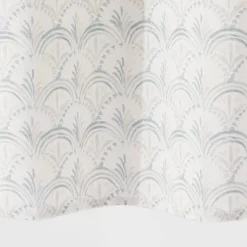 Block Print Scallop Shower Curtain Aqua Blue - Threshold™ 7 Block Print Scallop Shower Curtain Aqua Blue - Threshold™ -Safavieh Store GUEST 778a054f a5b3 486b 8a5e 47632fd96cbf