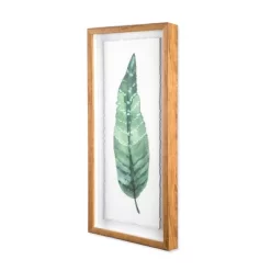 (Set Of 3) 28"x12" Framed Leaves Decorative Wall Art White - Threshold™ -Safavieh Store GUEST 8176423f 41b8 4092 bb29 d3a72d0feae8