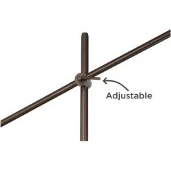 Possini Euro Design Industrial Floor Lamp Adjustable Arm 62.5" Tall Oiled Bronze Metal Light Brown Linen Drum Shade For Living Room Reading 11 Possini Euro Design Industrial Floor Lamp Adjustable Arm 62.5" Tall Oiled Bronze Metal Light Brown Linen Drum Shade For Living Room Reading -Safavieh Store GUEST 865aed3f 133f 4541 bf6d b6247a5233dd