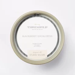 20oz Ceramic Blackberry Eucalyptus Candle Green - Threshold™ Designed With Studio McGee -Safavieh Store GUEST 870ce181 98d9 4be6 a455 6aadadca64e1