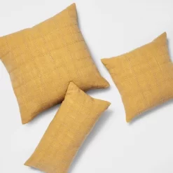 Woven Washed Windowpane Throw Pillow - Threshold™ 9 Woven Washed Windowpane Throw Pillow - Threshold™ -Safavieh Store GUEST 8a46f800 ce54 4f70 aabf ad2eb6e59d1c