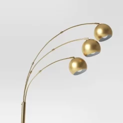 Span 3-Head Metal Globe Floor Lamp Brass - Threshold™ 8 Span 3-Head Metal Globe Floor Lamp Brass - Threshold™ -Safavieh Store GUEST 8e157d15 c278 49ac 9708 273e760dcead
