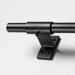 Steel Curtain Rod Matte Black - Hearth & Hand™ With Magnolia -Safavieh Store GUEST 93451e14 271e 4685 a29b 53f19cc87dba